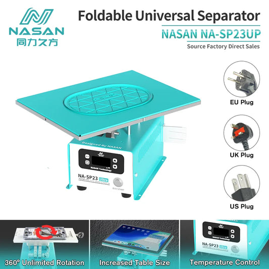 Separador LCD para teléfono/tableta de 12,9 pulgadas NASAN NA-SP23UP