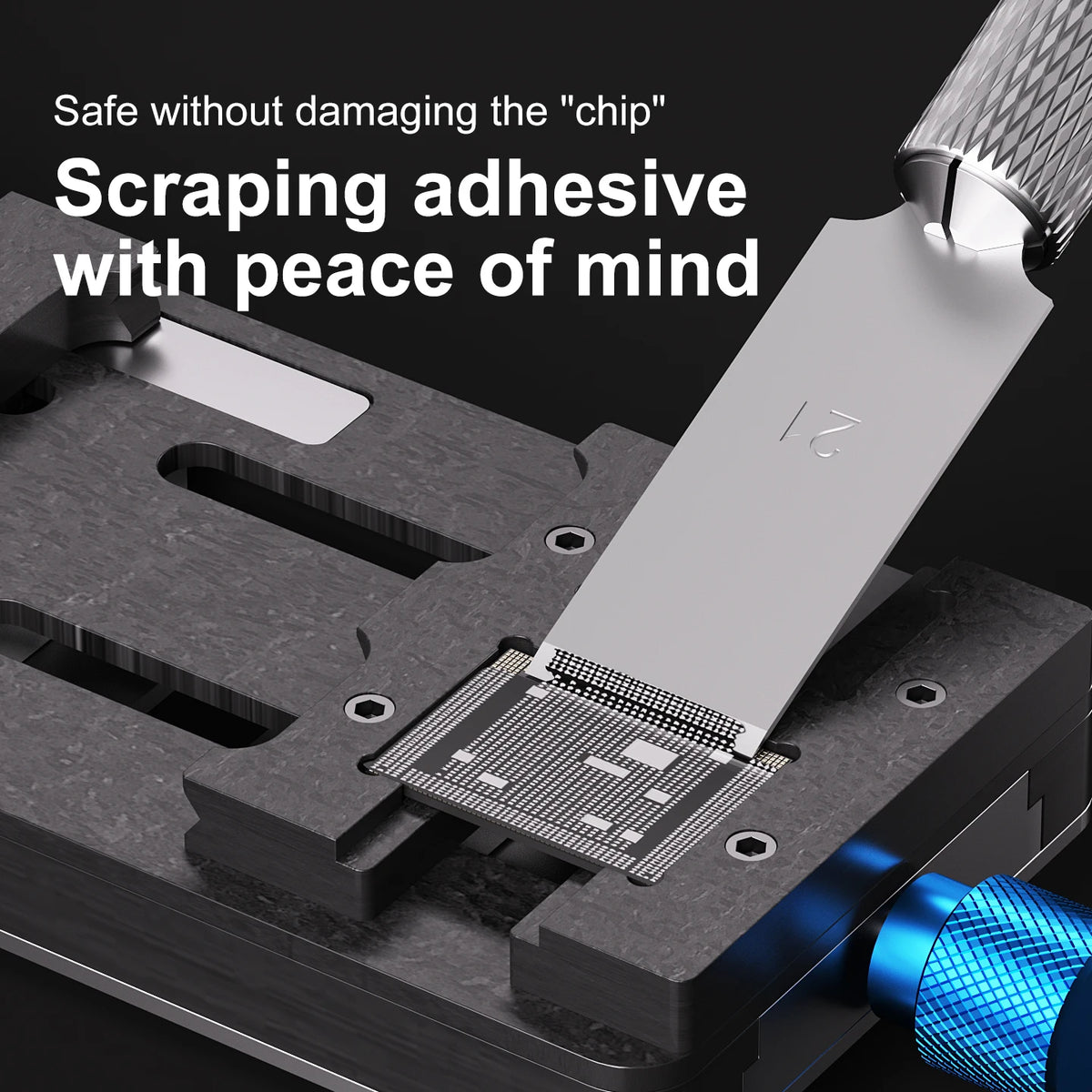 MAANT 21T Bevel-Edge CPU Adhesive Scraper Blades