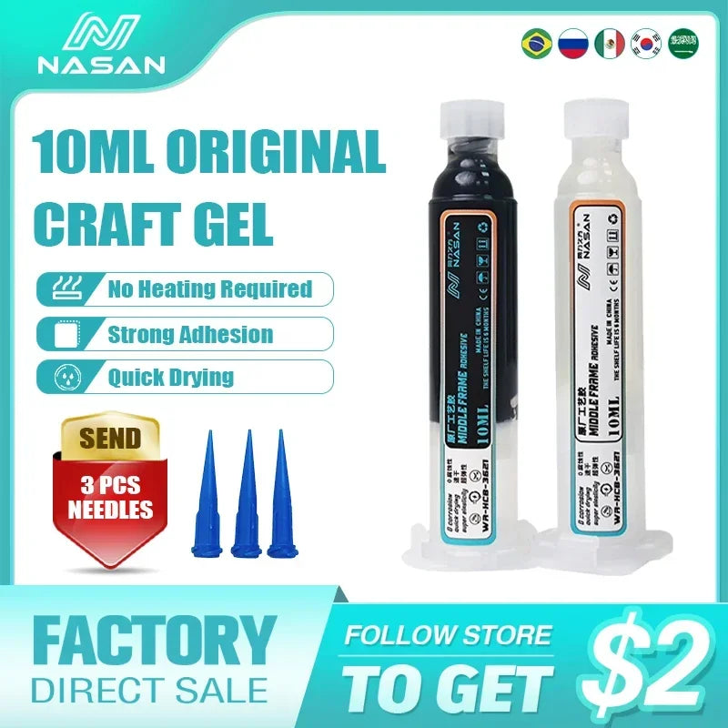 NASAN 10ml Screen Frame and Back Cover Adhesive