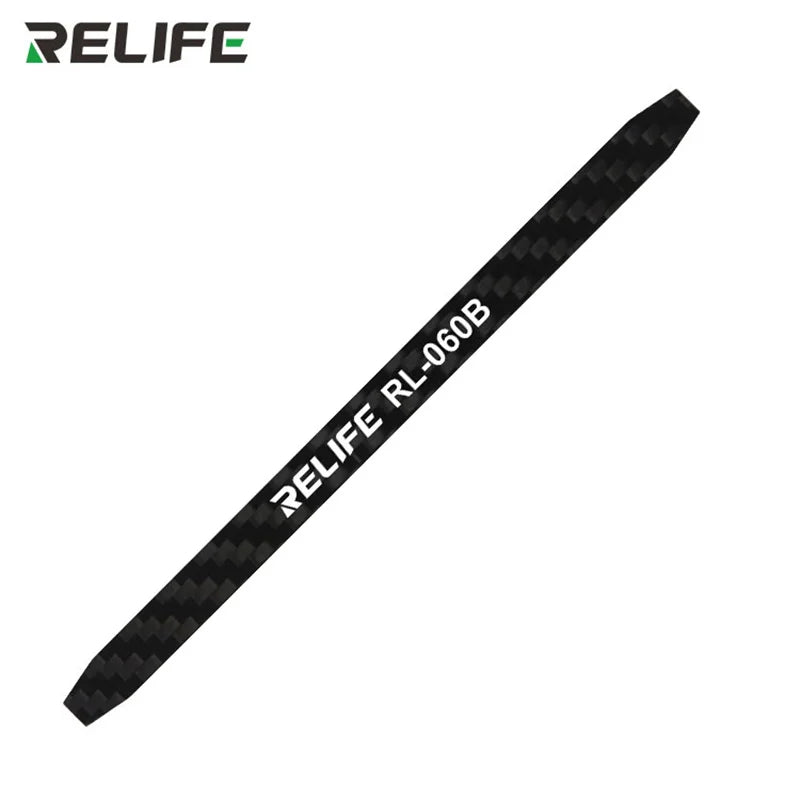 RELIFE RL-060B Carbon Fiber Disassembly Crowbar for Mobile Phone Laptop Maintenance  Non-magnetic LCD Screen Dismantling Tool