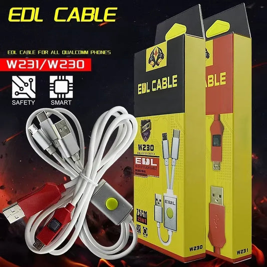 Cable OSS Deep Flash para modo 9008 EDL, cable de puerto abierto con adaptador tipo C para Redmi Xiaomi, herramienta de reparación de teléfonos móviles para técnicos