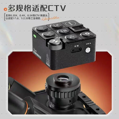 Qianli/YCS 256 Thermal Imager, 4K CTV Camera/CX60s and Polarized LED Positioning Light Source for Qianli 6558 Microscope