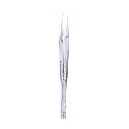 YCS Repair Titanium Alloy Curved Pointed Tweezers for Mobile Phone Computer Motherboard Chip Flying Wire Clamping Tweezers Tool