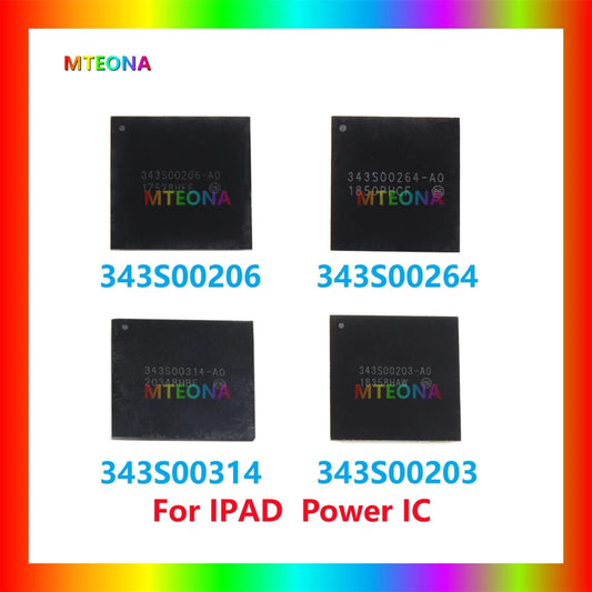 2/5PCS 343S00203 343S00206 343S00144 343S00314 343S00283 343S00264 343S00281 A0 Power IC for iPad Air3 IPad7 IPad8 IPad6 IPad5