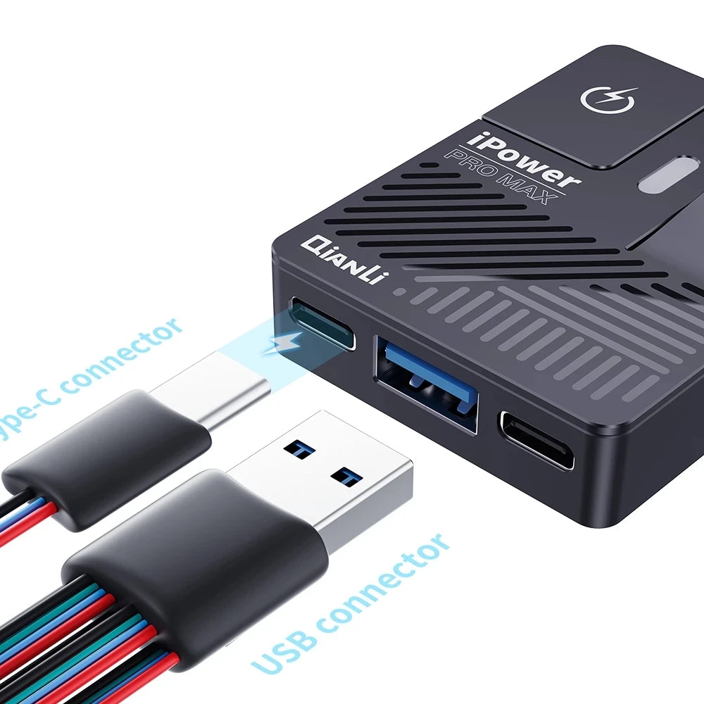 Cable de reparación de teléfono Qianli de 7.ª generación, cable de alimentación iPower Pro Max para iPhone 6G-14 Pro Max, línea de arranque de un solo botón