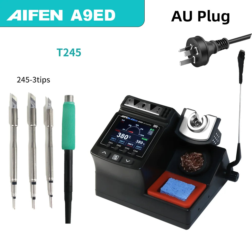 AIFEN A9ED Electronic Soldering Station C210 C245 Solder Iron Handle Welding Rework Tool for DIY And Electronics Rep