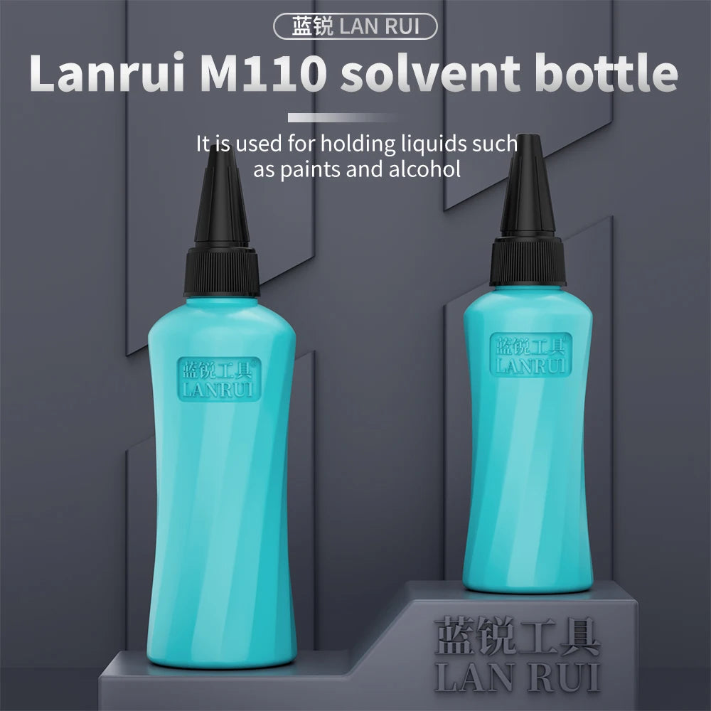 LANRUI M110 Alcohol Bottle Anti-static 60 /100ML Solvent Bottle Paints Water Flux Container Mobile Phones Battery Screen Repair