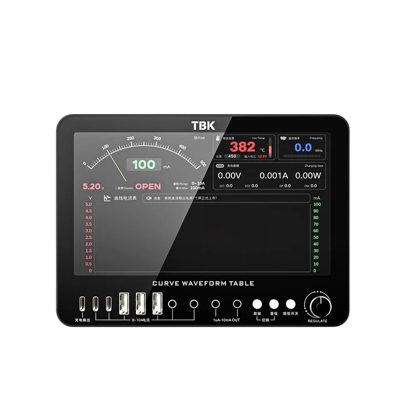 Amperímetro de curva y medidor de diagnóstico TBK D7
