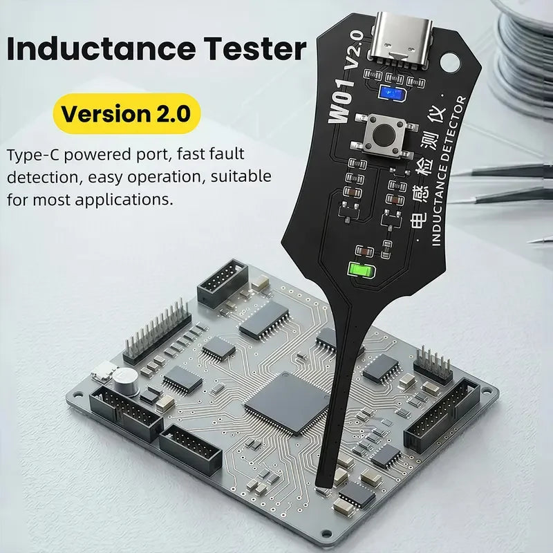 OSS W01 V2.0 Inductance and Coil Tester for Phone Motherboards
