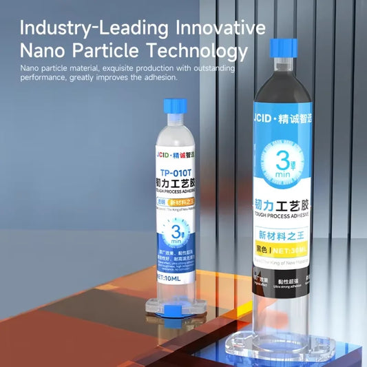 JCID TP Nano Repair Glue for Phone/Electric 3Min Cure Super Strong Fire-Resistant -16℃~62℃ Metal/Plastic/Glass Glue Phone Repair
