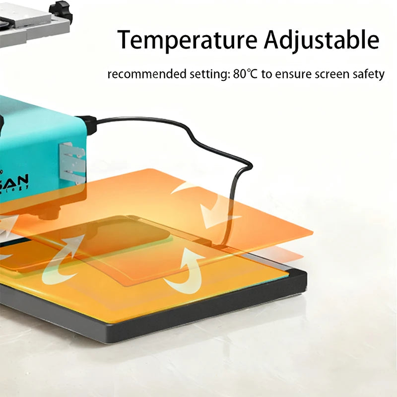 NASAN Adjustable LCD Screen Heater, 99°C Maximum