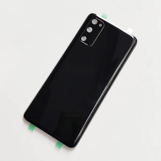 SM-G980/1 Back Glass Cover For Samsung Galaxy S20 5G S20 , Back Door Replacement Battery Case,Rear Housing Cover+Camera Lens