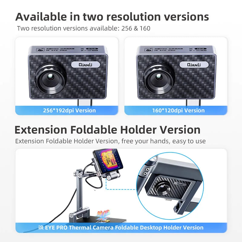 Qianli Adjustable Focus Infrared IR EYE PRO Thermal Camera for Mobile Phone Repair PCB Fault One-key Check Instrument