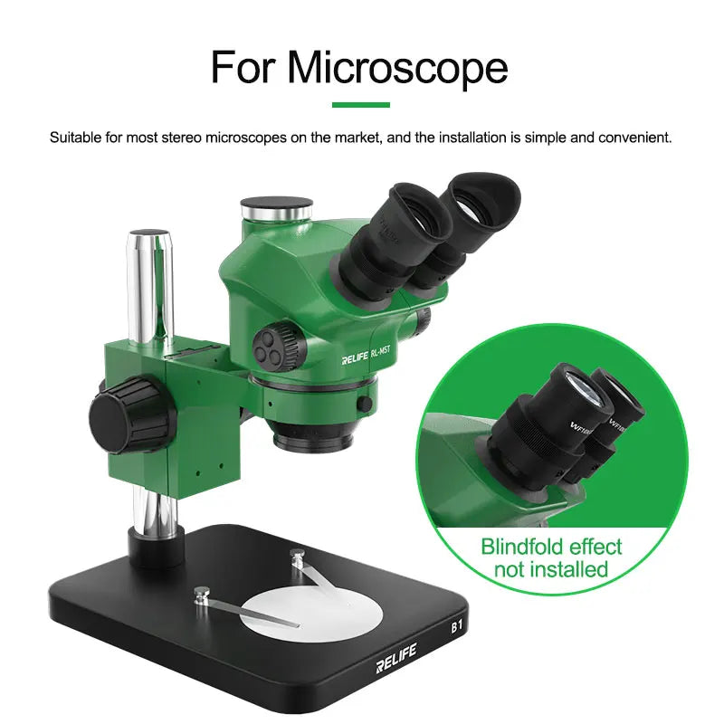 RELIFE M-26 Microscope 3D Goggles Rubber Eyepiece Cover Guards Silicone Eyecup Stereo Microscope Parts Telescopes Eyecups