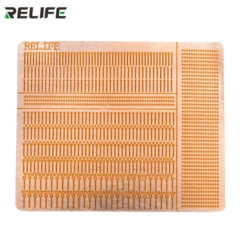 RELIFE RL-007GA Almohadilla de reparación de puntos de soldadura Pieza de soldadura de reparación rápida para teléfono Mantenimiento de cables puente Flywire