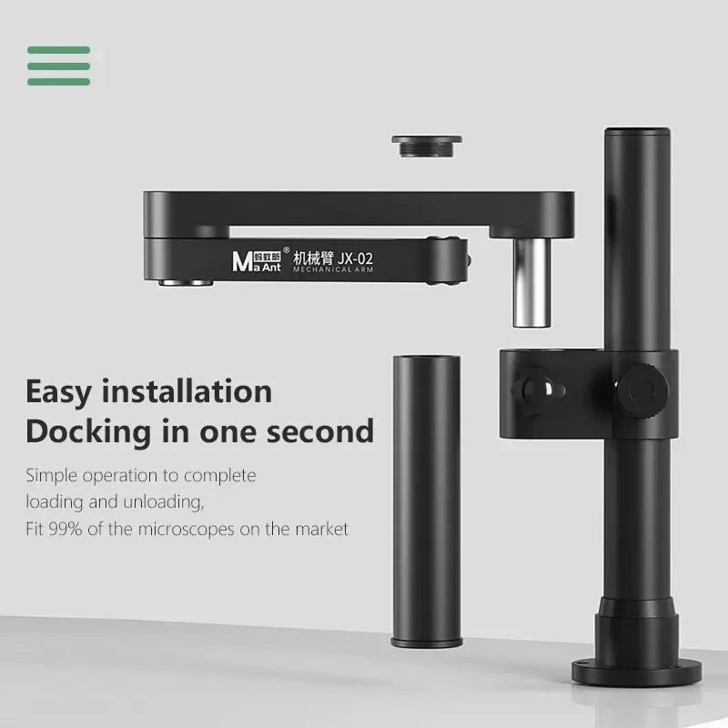 MAANT Articulating Microscope Support Arm, 32mm Column