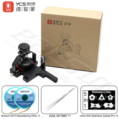 YCS Q18 Screen Disassembly Separator LCD Opener Quick Disassembly Screen Back Cover for iPhone 17 Mobile Phones Repair Tools set