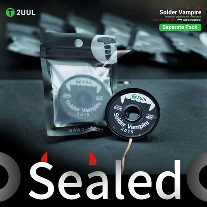 2UUL Solder Vampire 1515/2015/2515/3015 Ultra Density Desoldering Wick (10Rolls/Box) Mobile Phone Motherboard Welding Solder