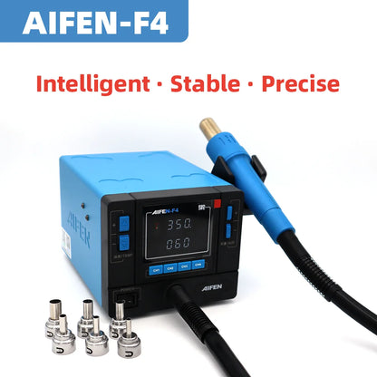 AIFEN F4 Hot Air Gun Rework Station 1000W High Power Phone Repair Welding Tools for Electronic Component Soldering