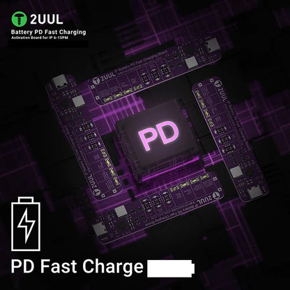2UUL BT01 Battery PD Fast Charging and Activation Board No Need Disassemble For 6-15PM PD Fast Charging Repair Tool