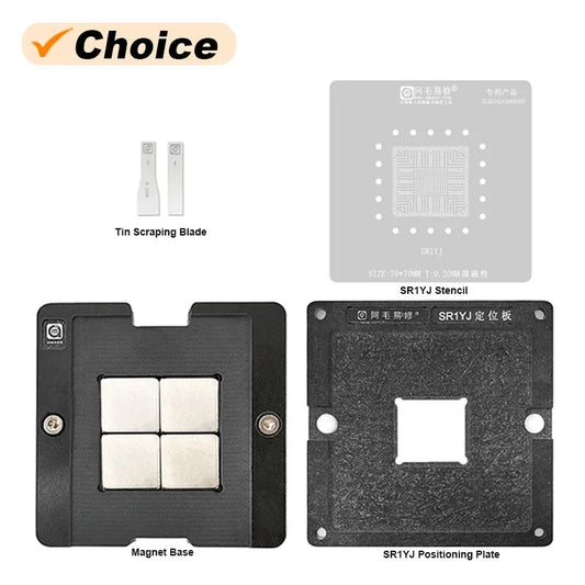 Plataforma de reballing de CPU BGA serie AMAOE SR1YJ