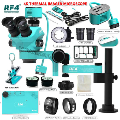 RF4 Swing-Arm Microscope and Camera Kit Options