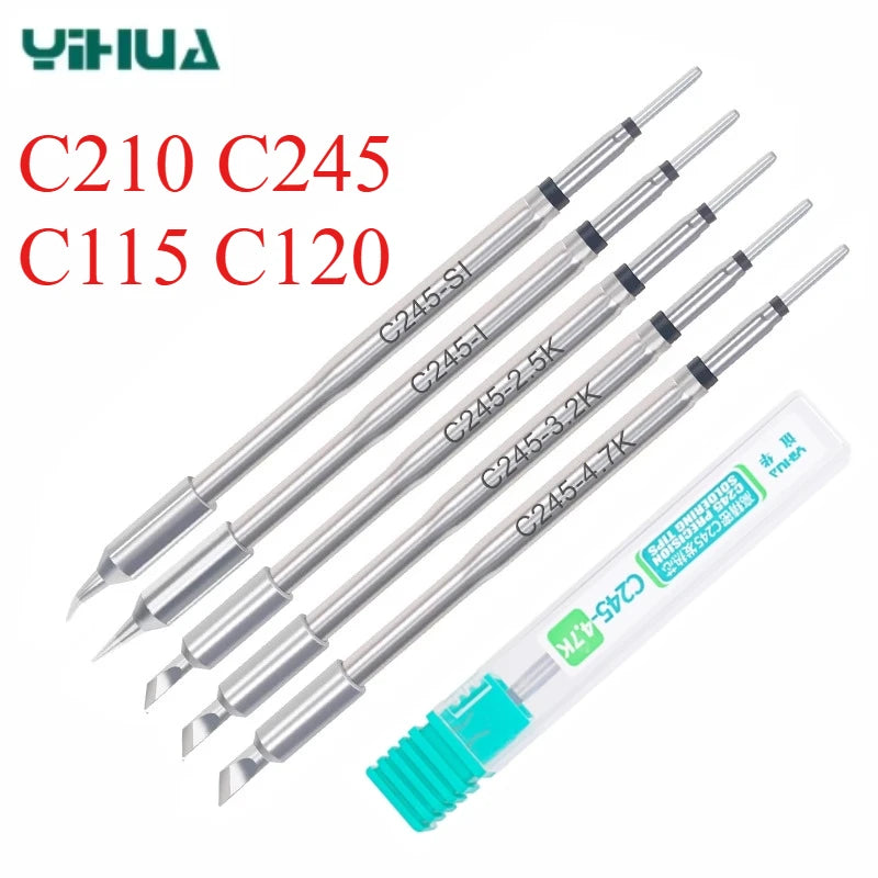 YIHUA 982D-1 Soldering Tips, C210/C245/C115/C120 Options
