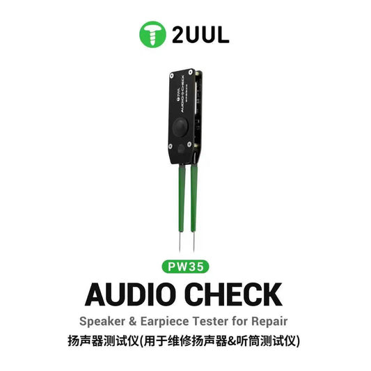 Probador de audio para altavoces y auriculares 2UUL PW35