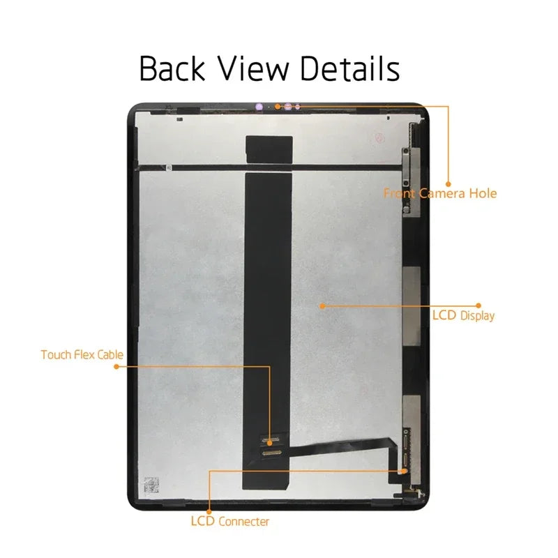 Screen For iPad Pro 12.9" 2020 3rd 4th Gen LCD Display Touch Digitizer A1876 A2014 A1895 A1983 A2229 A2069 A2232 A2233 Assembly