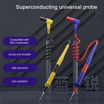 Lanrui W9 Multimeter Testing Cable Ultra Thin Multimeter Test Leads Replaceable Pen Tip Universal To Pointer/Digital Multimeter