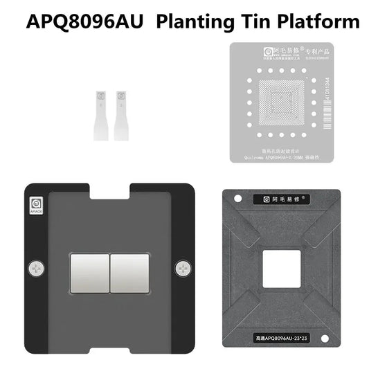 Plataforma magnética BGA para reballing automotriz AMAOE APQ8096AU