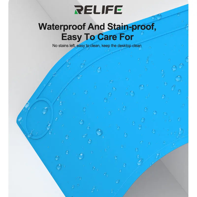 RELIFE RL-004DQ 35-inch Extended Luxury Model High Temperature Resistant Silicone Repair Pad High Temperature Resistance of 500℃