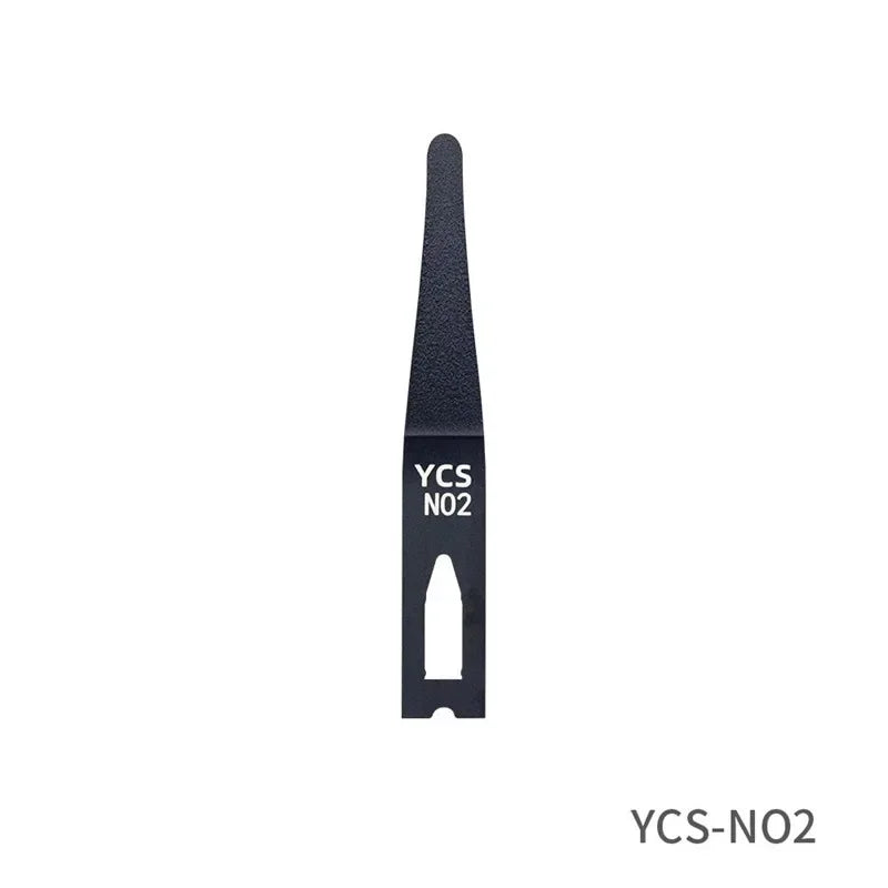 YCS NO1 NO2 Mobile Phone Repair CPU Prying Knife Tablet Chip Motherboard Adhesive Removal Blade Tool