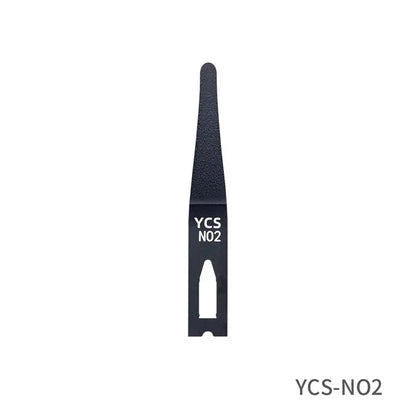 YCS NO1 NO2 Mobile Phone Repair CPU Prying Knife Tablet Chip Motherboard Adhesive Removal Blade Tool
