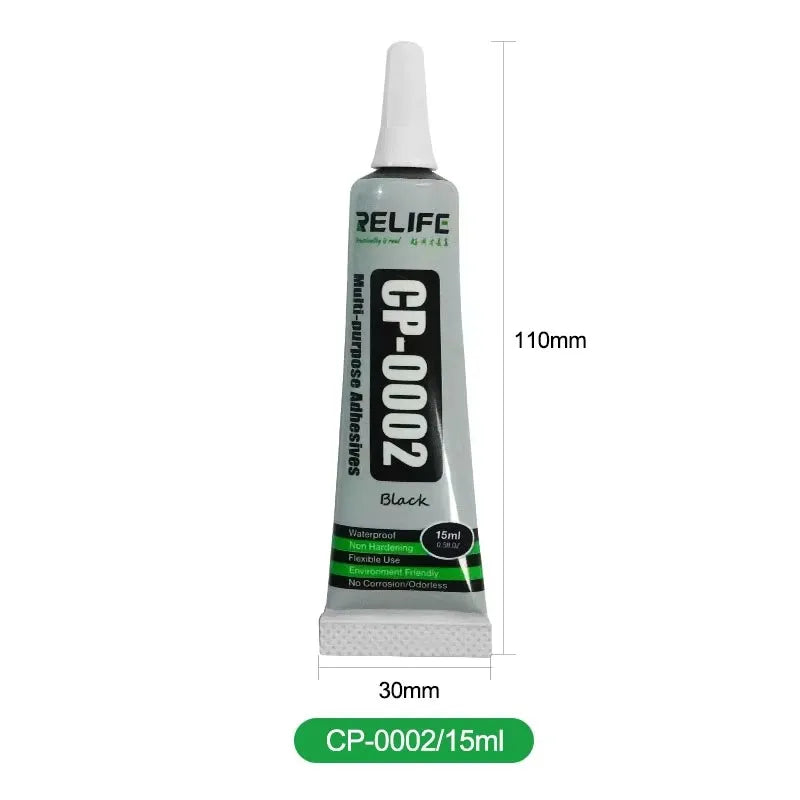RELIFE 15/50ml CP-0001/0002 Mobile Phone Repair Glue for Mobile Phone Repair Screen Back Cover Frame Repair Adhesive Glue Tools