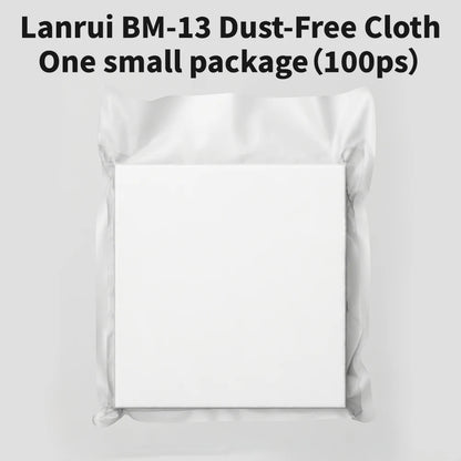 LANRUI BM-13 Dust-Free Cleaning Wipes 400 Pcs for Phone Tablet Repair Screen Lens Clean Dust Removal Absorbing Water Oil Tool