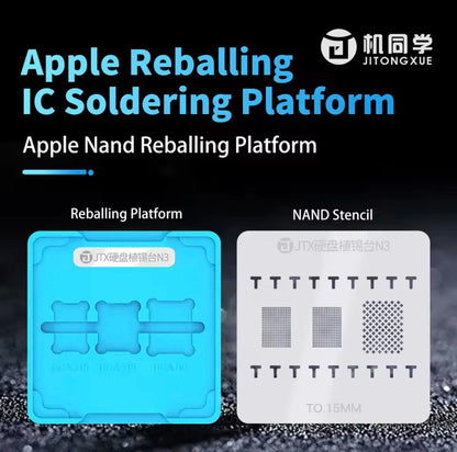 Plataforma de reballing BGA NAND N3 JTX