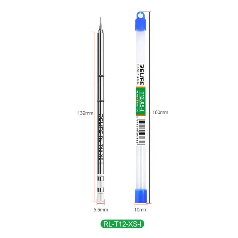 RELIFE T12 Series Soldering Iron Tips Universal Welding Head For Most T12 Soldering Station Handle
