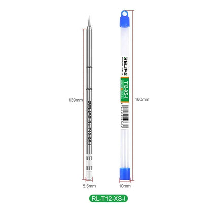 RELIFE T12 Series Soldering Iron Tips Universal Welding Head For Most T12 Soldering Station Handle