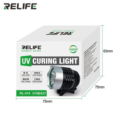 RELIFE RL-014 UV Glue Curing Lamp Adjustable USB Ultra Violet Light UV Glue Curing LED Light For Circuit Board Repair