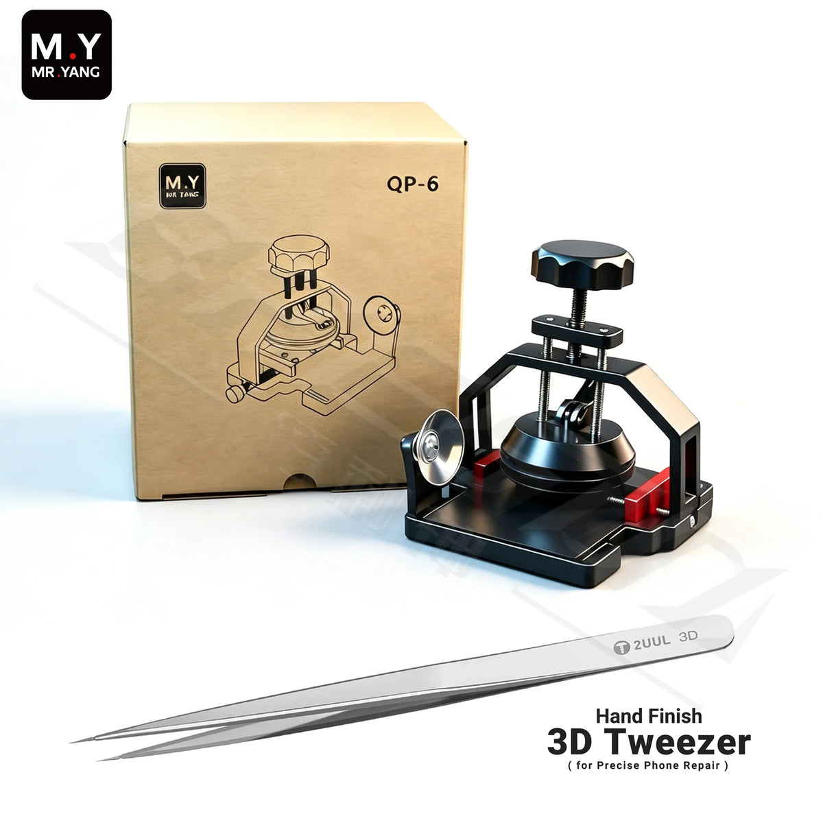 YCS Q18 Screen Disassembly Separator LCD Opener Quick Disassembly Screen Back Cover for iPhone 17 Mobile Phones Repair Tools set