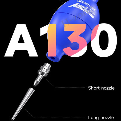 MECHANIC A130 2in1 Phone Repair Dust Cleaner Air Blower Ball Dust Cleaning Pen for Phone PCB PC Keyboard Camera Lens Cleaning