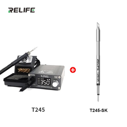RELIFE GVM T245 Soldering Station Warming Automatic Sleep 130W Soldering Station Mobile Phone Repair Constant Temperature