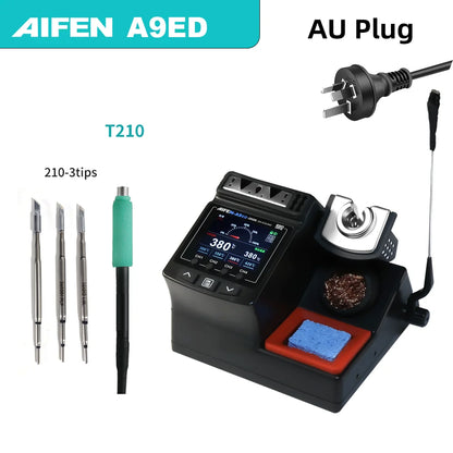 AIFEN A9ED Electronic Soldering Station C210 C245 Solder Iron Handle Welding Rework Tool for DIY And Electronics Rep