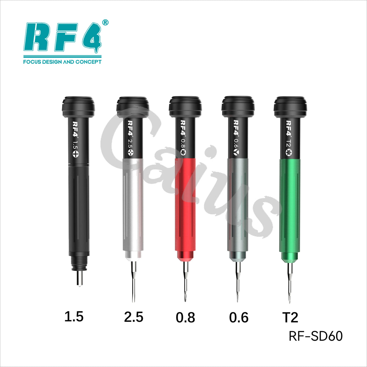 Destornillador y bolígrafo rompedor de vidrio trasero RF4 RF-SD60