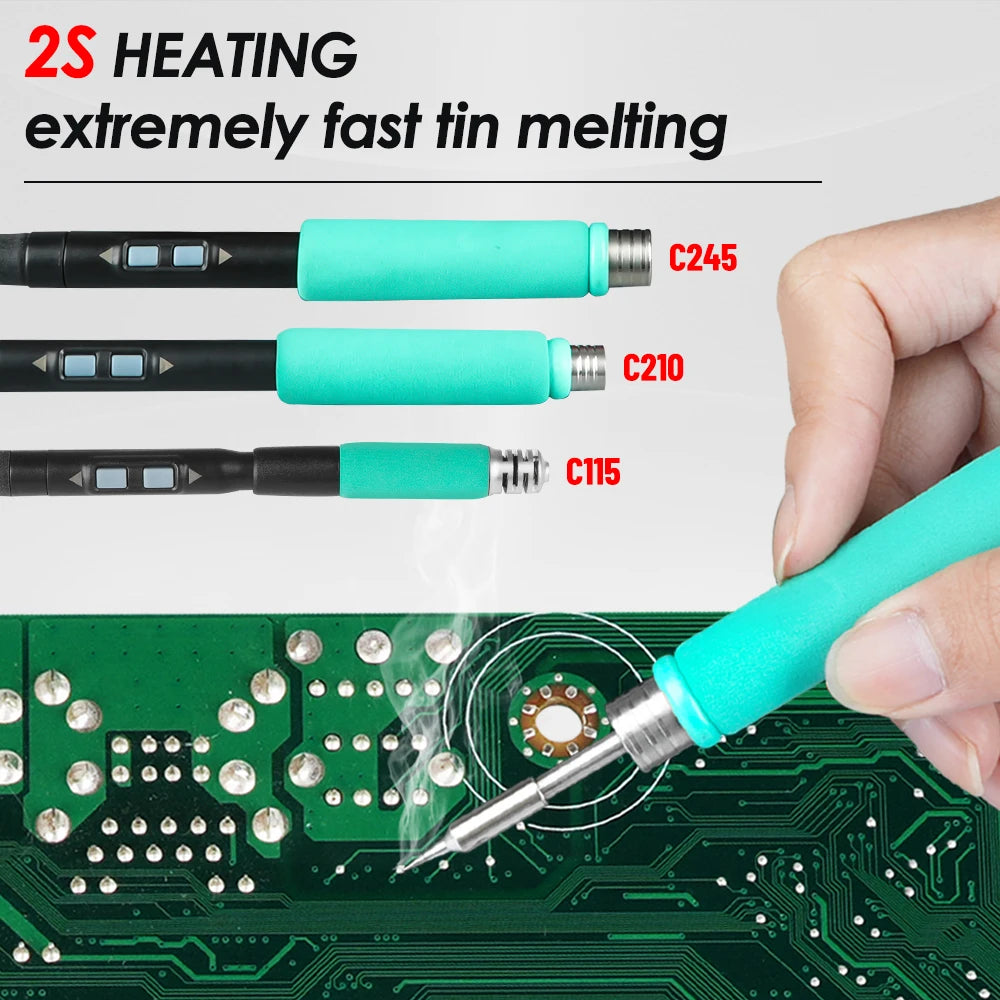 AIFEN A5Pro 120W Soldering Station Wire-Controlled Handle 245/210/115 Electronics Soldering Iron Rework Station BGA Repair Tools