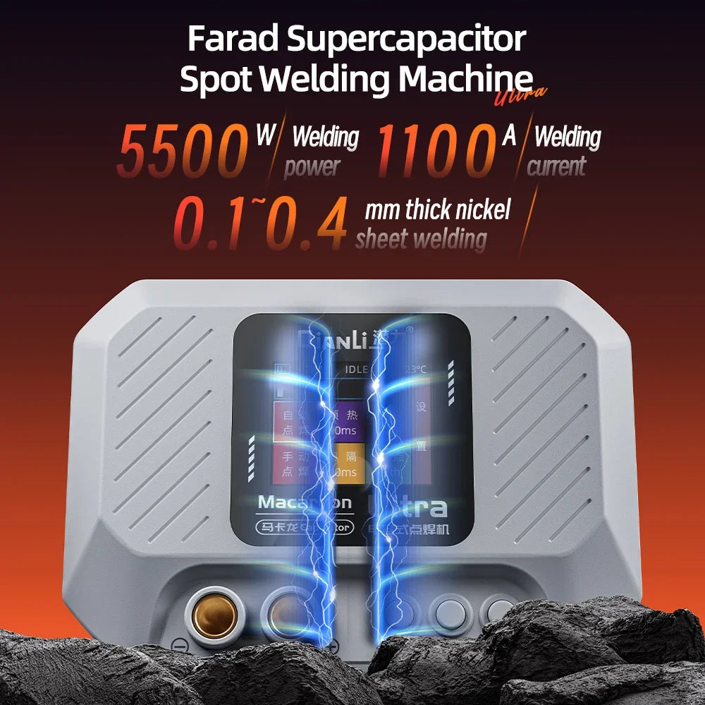 Qianli Macaron Ultra Capacitive Spot Welding Machine Capacitive Spot Welding More Precise Battery Spot Welder