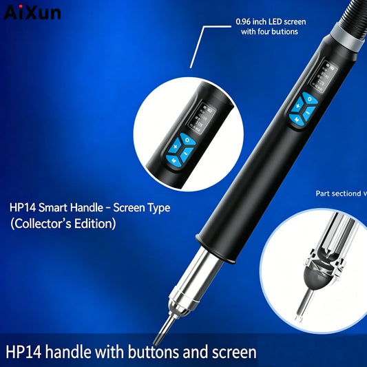 AIXUN HP14 Replacement Hot Air Handle for H414D Rework Station, 220V