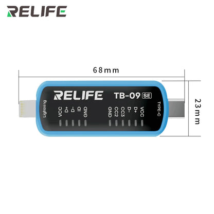 RELIFE TB-09 SE Lightning/USB-C Port Tester