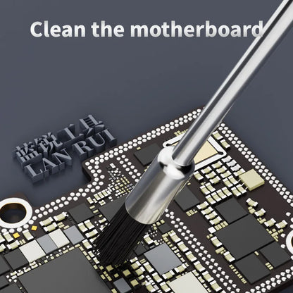 Lanrui 2.35mm/3.0mm 10PCS/BOX QB95 Dust Cleaning Brush Used To Clean Dust From Motherboards Tailports Earphones Speakers